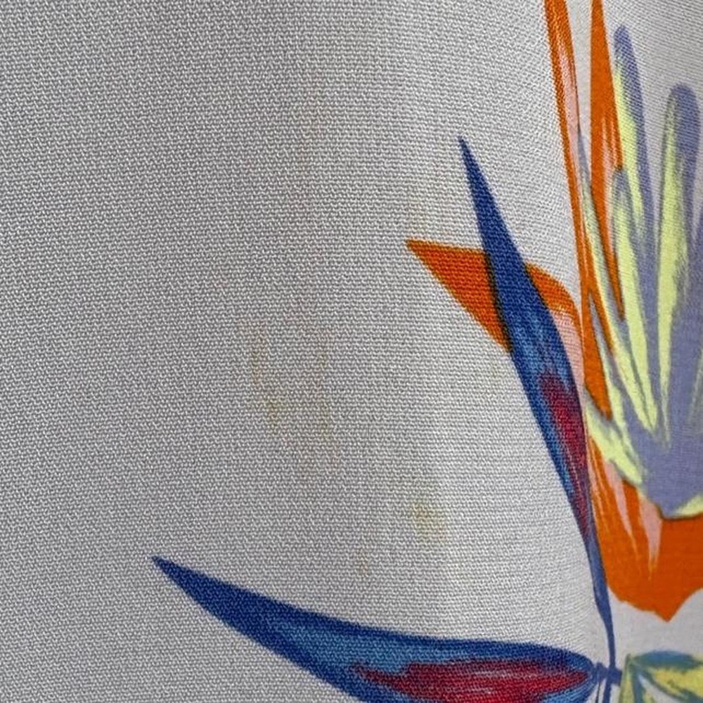 Lulus Quinlynn Midi Slip Dress Tropical Lavender Resortwear Beach wedding size L - Picture 7 of 7